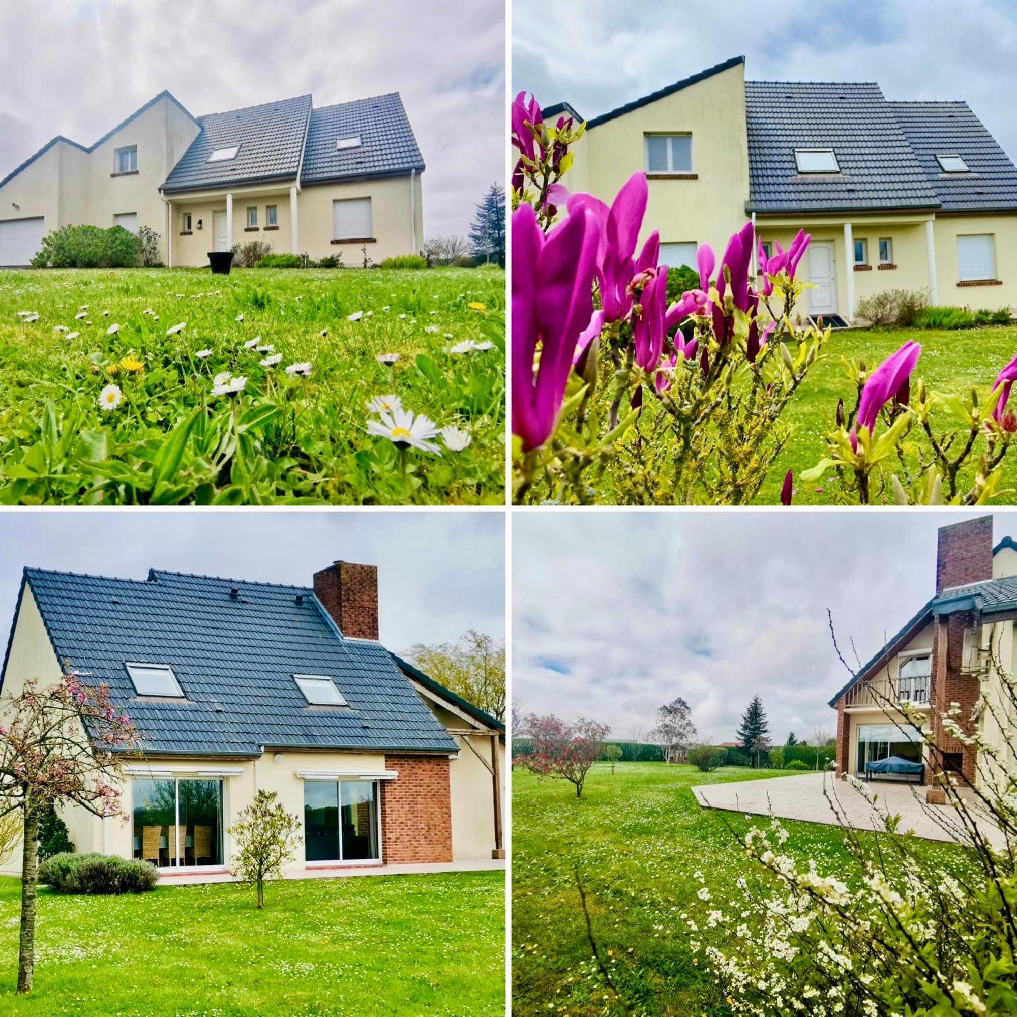 Chez Lucie Et Compagnie Pavillon Familial Avec Beau Jardin * Vron